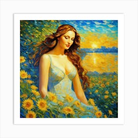 Sunflowers uk 1 Art Print