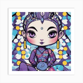 Chinese Girl 3 Art Print