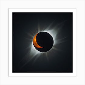 Total Solar Eclipse 1 Art Print