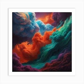 'Clouds' Art Print