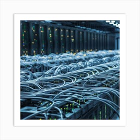 Data Center 7 Art Print