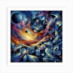 Space And Time Art Print