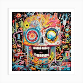 Sugar Skull 5 Art Print