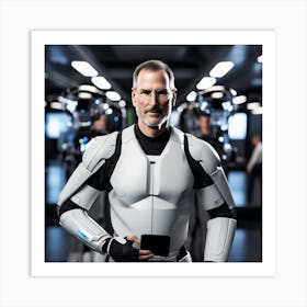 Steve Jobs In Star Wars Costume Art Print