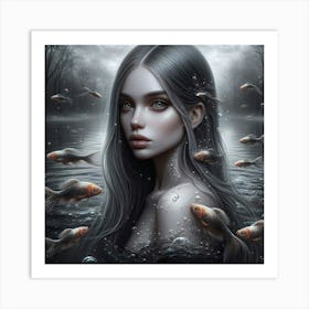 Mermaid 54 Art Print