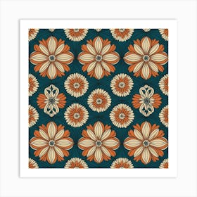 Floral Pattern Art Print