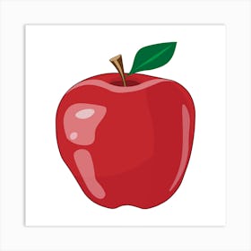 Apple Clipart Art Print