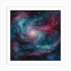 Spiral Galaxy Art Print