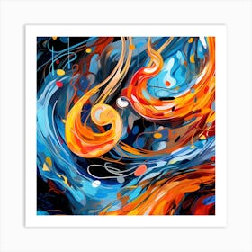 Abstract Painting 219 Art Print