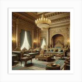 Sultan'S Living Room Art Print