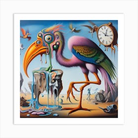 'Flying Bird' Art Print