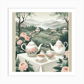 Tea Time Art Print