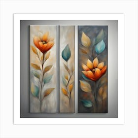 Flower Painting Art Print