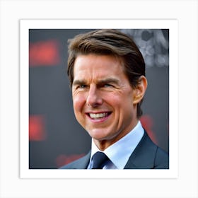 Tom Cruise 4 Art Print