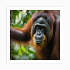 Orangutan 1 Art Print