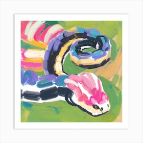 King Snake 07 Art Print