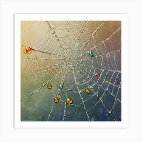 Spider Web 1 Art Print
