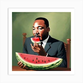 Luther King Art Print