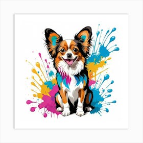 Graffiti Papillon Art Print