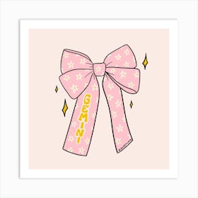 Gemini Bow Art Print