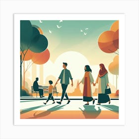 A Family Art Print