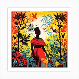 Mexican Woman Art Print