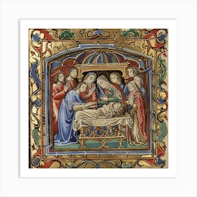 Birth Of Jesus Art Print