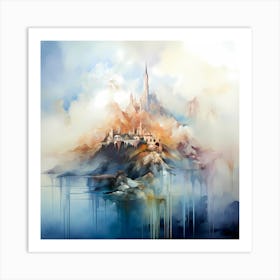 Watercolour Waltz Art Print