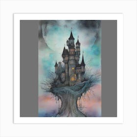 Haunted Castle Art Print