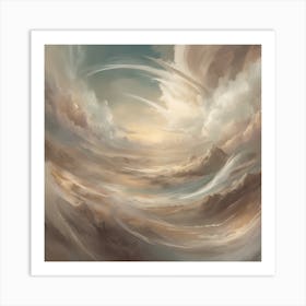 Cloudy Sky Art Print