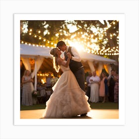 First Dance Art Print