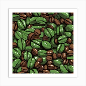 Coffee Beans 1 Art Print