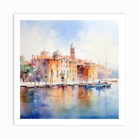 Artistry in Bloom: Italian Radiance Art Print