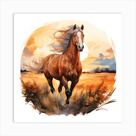 Majestic Mane The Horse S Tale Art Print