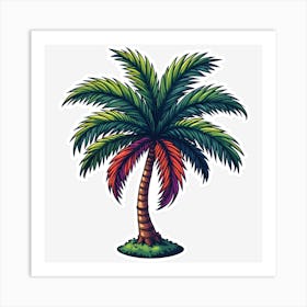 Palm Tree Art Print