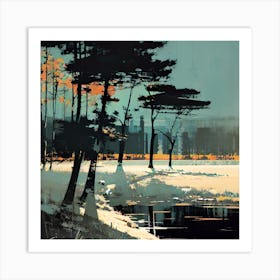 Winter Landscape 1 Art Print