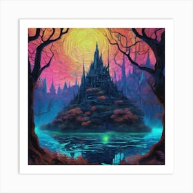 Castle In The Sky 8 Art Print