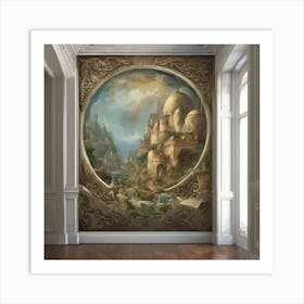 Fantasy Mural Art Print