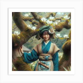 Kantil Forest Guard Art Print