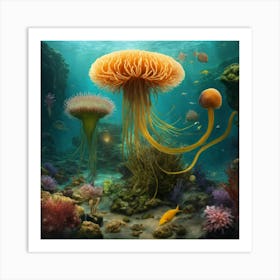 Jellyfish Art Print