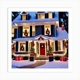 Christmas Decorations 2 Art Print