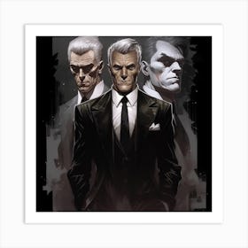 Richardvachtenberg Alfred Dark Cover And Two Face Have Framed A B94794d3 38a7 4a81 A790 3714bcef407b Art Print