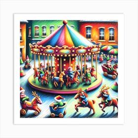 Super Kids Creativity:Carousel Art Print