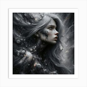 Dark Beauty Art Print