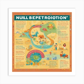 Children’S Alphabet Poster With The Text “Null Hy (1) Art Print