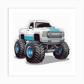 Monster Truck 2 Art Print