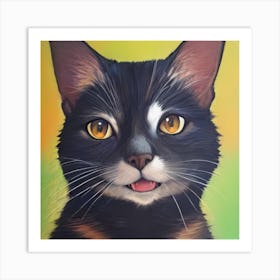 Calico Cat 1 Art Print