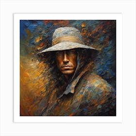 Mystery Man Art Print