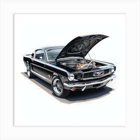 Ford Mustang Art Print