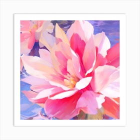 Lotus Flower Art Print